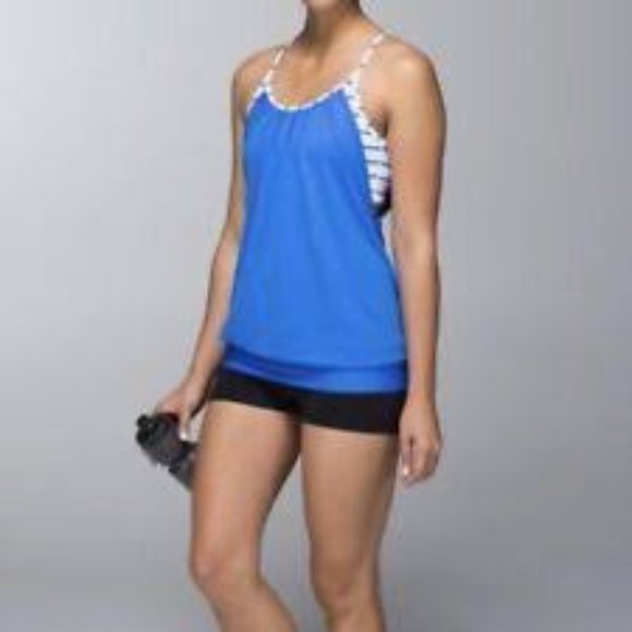 Lululemon Athletica 'No Limits' tank with built in bra size 4 - Picture 2 of 14